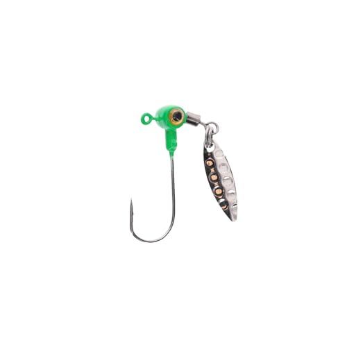 Strike King Sausage Head Spin - Head Only - color: Green Pumpkin Candy, size: 1/16 oz