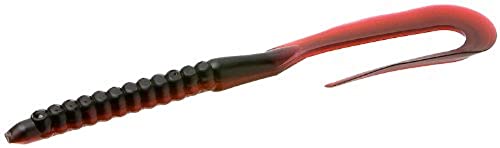 Zoom U Tail Worm-Pack of 20 - color: Red Shad