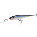 LUCKY CRAFT Lightning Staysee 90SP Freshwater Fishing Lures, Suspending Jerkbait with Long Bill, Fishing Gear for Bass, Smallmouth, Walleye, Pike, Tackle Box Accessories - color: 183 Pearl Threadfin Shad