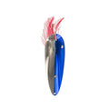 Dardevle Dardevlet Weedless Nickel Back 3/4 oz Fishing Spoons - color: Blue Chrome