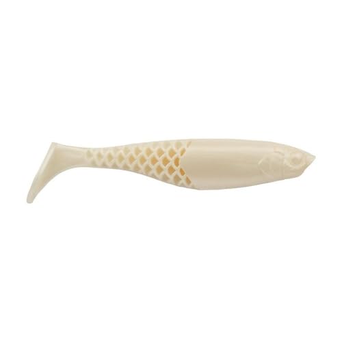 Berkley PowerBait Paddlin' PowerStinger Fishing Soft Bait - color: Pearl White, size: 3 1/2"