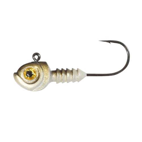 Northland Fishing Tackle Smeltinator Jig Head, Premium Bass Fishing Lure for Swimbaits & Plastics, 2 Pack - 1/2 Oz, Smelt, 3/0 Hook