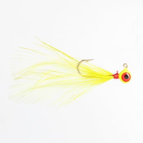 Strike King Mr. Crappie Shoo Shiner Jig - color: 610 - Chartreuse Shiner, size: 1/64oz