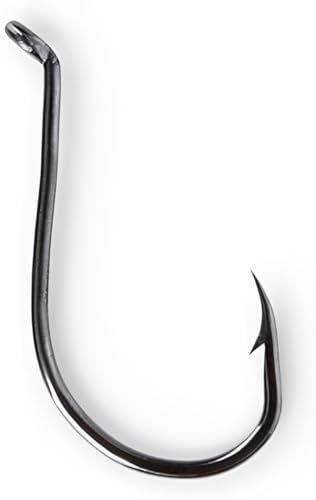 UMT - 100 Pack Octopus Fishing Hooks Sizes 2/0 3/0 4/0 & 5/0 Black Nickel High Carbon Steel - Superior Terminal Tackle for Saltwater and Freshwater - size: 4/0 - 100pcs