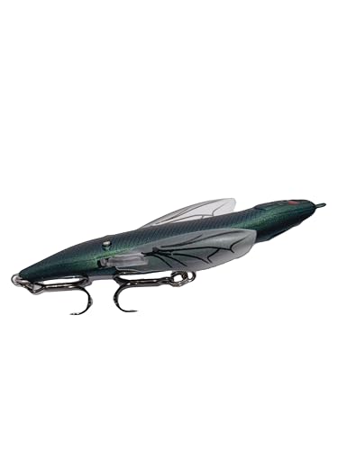 PBFish Crawler Topwater Fishing Lure Dragonfly Floating Lure Bass Love Them Freshwater Fishing Ponds Lakes Rivers