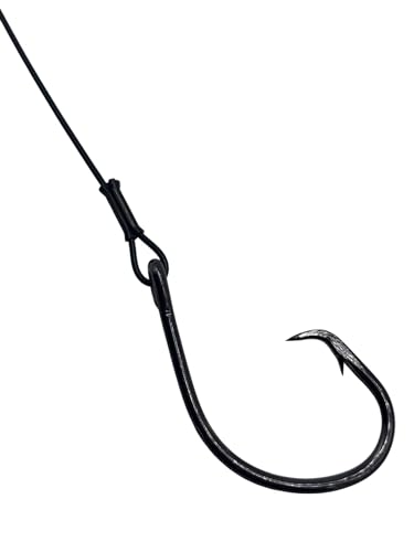 Shark Rig for Surf Fishing, Castable Shark Fishing Rig with Circle Hook - size: 12/0