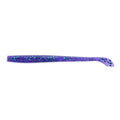 Yamamoto 4" Kut Tail Worm - Realistic Easy-to-Use Soft Plastic Fishing Lure Baits - 20 Pack - style: Junebug Purple With Emerald