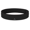 FlipBelt Classic Running Belt, Phone Holder for Running, Money Belt Pouch - color: Black, size: Extra Small