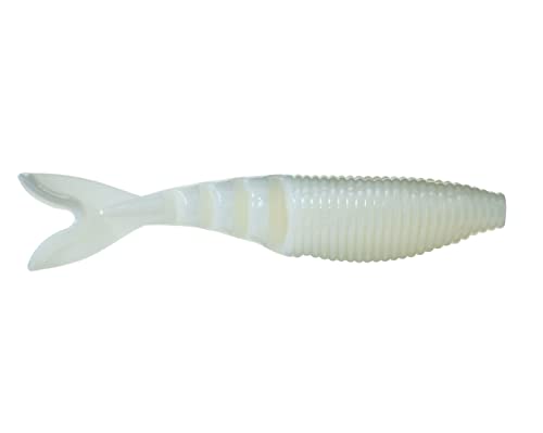 Gary Yamamoto Yamamoto - color: CREAM WHITE (6 PACK)