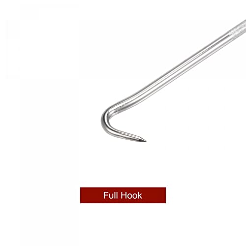 uxcell Full Hook Pick 5.51" Puller Remover Removal Tool for Oil Seal/O-rings, Gasket, Hose 2Pcs