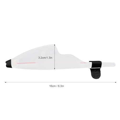‌5PCS Telescopic Fishing Rod Tip Caps PVC Rod Pole Top Cover Guards for Sea Fishing Rods Accessory - size: 16×3.2cm