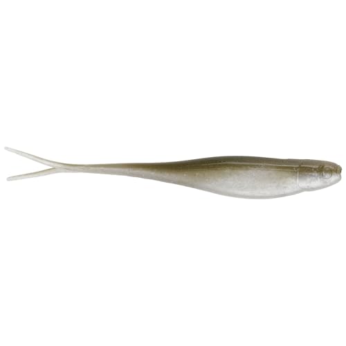Strike King 3X Z Too Soft Jerkbait Fishing Lure, 5", Salt-Impregnated - color: Arkansas Shiner, size: 3"