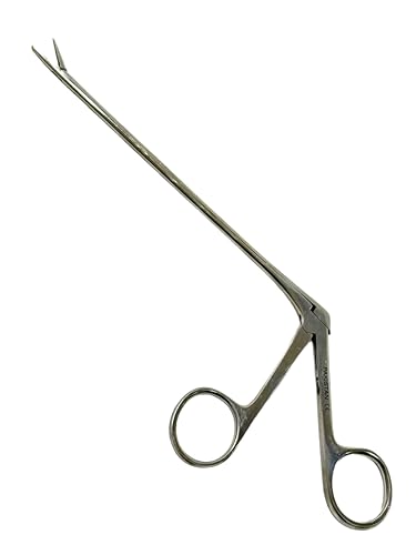 Long Reach Alligator Forceps with Graspping Serrated Tips ENT Instrument Alligator Forceps 3.5" 5.5" 6.5" 8" (6.5 in) - size: 6.5 in
