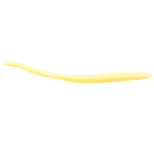 Berkley PowerBait Power Floating Trout Worm Fishing Soft Bait - color: Cheese - Original Scent, size: 3" (15 Count)