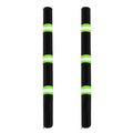 2Pcs with Reflective Stripe Boat Trailer Guide Pole Covers,for Pontoon Fishing Boat,Sailboat Trailer Waterproof Heavy Duty UV Fade Proof Canvas Protective Cover. (60’’) - size: 60’’