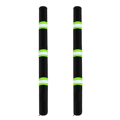 2Pcs with Reflective Stripe Boat Trailer Guide Pole Covers,for Pontoon Fishing Boat,Sailboat Trailer Waterproof Heavy Duty UV Fade Proof Canvas Protective Cover. (36’’) - size: 36’’