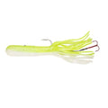 Northland Tackle Level-Head Fishing Jig - color: CHARTREUSE & WHITE, size: 6"