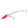 Yo-Zuri Crystal 3D (F) 90Mm 3-1/2" Minnow, Real Mullet - color: Red Head, size: 3-1/2 Inch