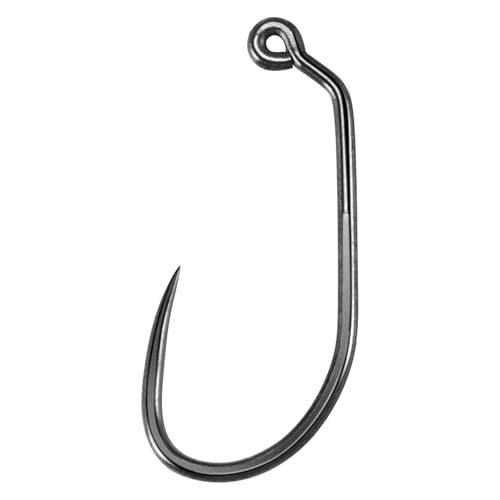 Dr.Fish 50 Pack Fly Tying Hooks, 60 Degree Jig Hook Barbless Nyphm Fly Fishing Curved Shank High Carbon Steel Dry Shrimp Caddis Pupa Emergers - size: #18-50 Pack