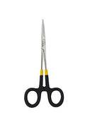 CHEF'S TRADE Fishing Hemostat Pliers Forceps Locking Clamps Stainless Steel with Grip