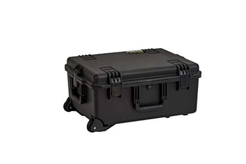 MEIJIA Premium Waterproof Rolling Hard Camera Case,Hard Protective Case with customizable fit foam and wheels,Full Protection with Light&Convenient Design,Elegant Black (24.6"X19.7"X11.7") - size: 24.6"X19.7"X11.7"