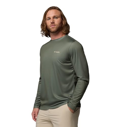 Columbia Men's Terminal Tackle PFG Fish Shine II Long Sleeve - color: Cypress, size: X-Small