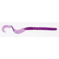 Berkley PowerBait Power Worms Fishing Soft Bait - color: Electric Grape, size: 7" (13 Count)