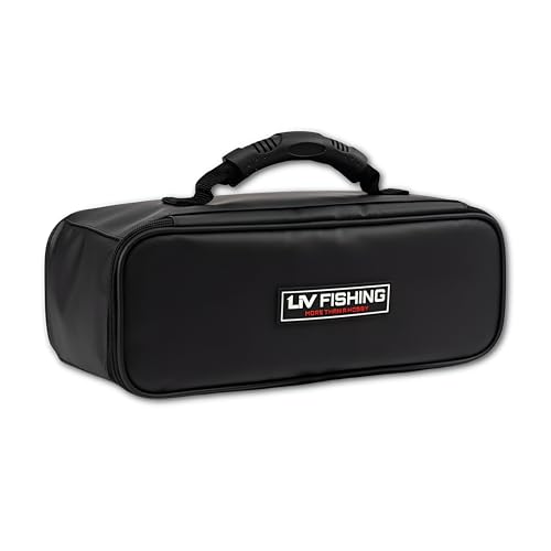 LIV Fishing Line Spool Storage Bag - Holds 14 Spools, Dispense In-Bag