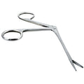 ADROIT 3.5" Angled Alligator Hemostat Forceps | 6" Total Length | Stainless Steel | Serrated Grip | Multifunctional Design | Lightweight & Durable - size: 3.5", style: Alligator