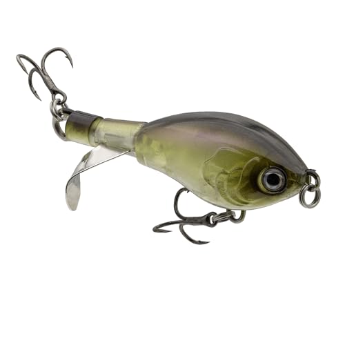 Strike King Bitsy Chickin Fishing Lure, Topwater Plopper, 2 1/2-Inches, 1/4-Ounce - color: Clearwater Minnow