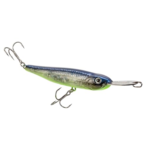 Strike King Evader 80 Fishing Lure, Swimming Topwater Bait, 7/16-Ounce - color: Strobe Shad