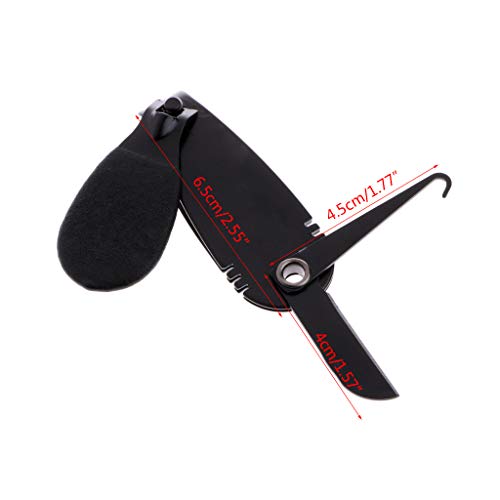 Multi Function Stainless Steel Fishing Line Nipper r Cutter Fish Tool PC - color: Pc