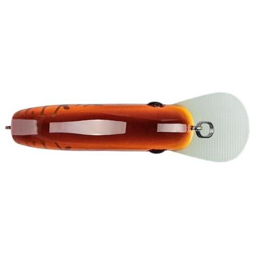 Strike King Chick Magnet Jr. Crankbait Fishing Lure, 1/4 oz, Dives 4-6 Feet, Premium Hooks - color: Spring Craw