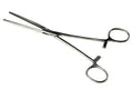 SE 8-Inch Stainless Steel Straight Forceps - Self-Locking, Serrated Tip for Precision Grip and Clamping - Perfect for Crafting, Fishing Tasks, Jewelry Making, and More! -680FS - size: 8", style: Straight