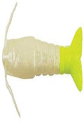 Berkley Gulp! Shrimp Saltwater Fishing Soft Bait - color: Pearl White/Chartreuse, size: 3"