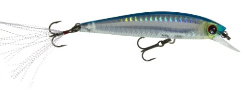 YO-Zuri(ヨーヅリ) バスルアー 3DB ジャークベイト 90/110 (SP) 90mm/110mm サスペンドタイプ - color: Prism Silver Blue, size: 3-1/2"
