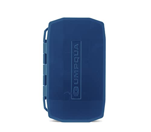 Umpqua UPG Sili Essential Fly Box Double Mini Blue - color: Blue, size: Mini - Blue