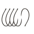 100Pcs Barbless Curved Nymph Caddis Fly Hooks, 10#16#, High Carbon Steel, Flat Point, Perfect for Bass, Trout, Salmon & More - size: 10#-100pcs
