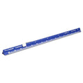 Alumicolor Aluminum Engineer Pocket Scale With Clip, 6IN, Blue - color: Blue, size: 6 Inch, style: Engineer With Clip