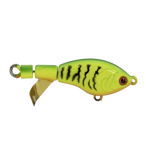 Strike King Bitsy Chickin Fishing Lure, Topwater Plopper, 2 1/2-Inches, 1/4-Ounce - color: Firetiger