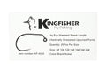 Kingfisher Fly Tying Wide Gap Barbless Jig Euro Nymph Fly Tying Hook – High Carbon Steel Barbless Hooks for Standard Euro Nymph Patterns - size: #20-100 PK