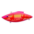 Bill Lewis Lures Lifelike Vibrations Rat-L-Trap 1/2 OZ Lipless Crankbait Fishing Wobble Sinking Lure for Black Bass, Trout, Walleye, Pike, Salmon - color: Cotton Candy Craw