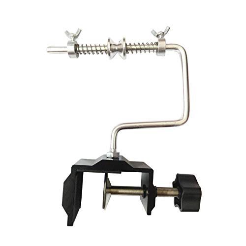 Fishing Line Spooler Silver Reel Winder Spool Tackle Winder spooling Station Winding System Ultimate Line with U Clamp