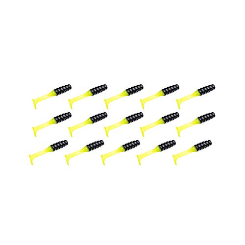 Strike King Mr Crappie Slabalicious - Crappie Lure - Fishing Soft Plastic Lure - Pack of 15