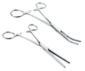 ADROIT 6" (15.2 cm) Straight & Curved Tip Stainless Steel Hemostat Forceps | Precision Teeth Grip | Versatile Use for First Aid, Crafting, & Electronics - size: 6", style: Straight & Curved