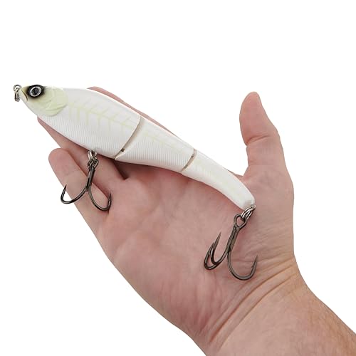 Berkley Magic Swimmer Fishing Hard Bait - color: Ghostescent, size: 6 1/2in - 1 5/8 oz