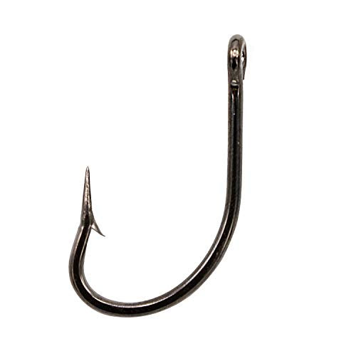 Rite Angler O'Shaughnessy Short Shank Hook (25 Pack) #4, #2, #1, 1/0, 2/0, 3/0, 4/0, 5/0, 6/0, 7/0 Inshore Offshore Trolling Saltwater Fishing - color: Red, size: 5/0