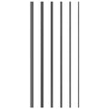 BESPORTBLE Fishing Rod Repair Tool Carbon Fiber Rods Repair Kit Fishing Pole Accessories Broken Pole Connector for Lure Sea Carp 6pcs
