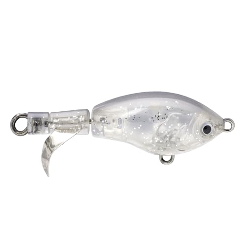 Strike King Bitsy Chickin Fishing Lure, Topwater Plopper, 2 1/2-Inches, 1/4-Ounce - color: Shad Spawn
