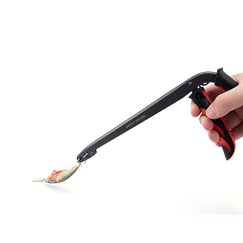 Stainless Steel Fish Hook Remover Hookout Hook Out 9.5in - color: red